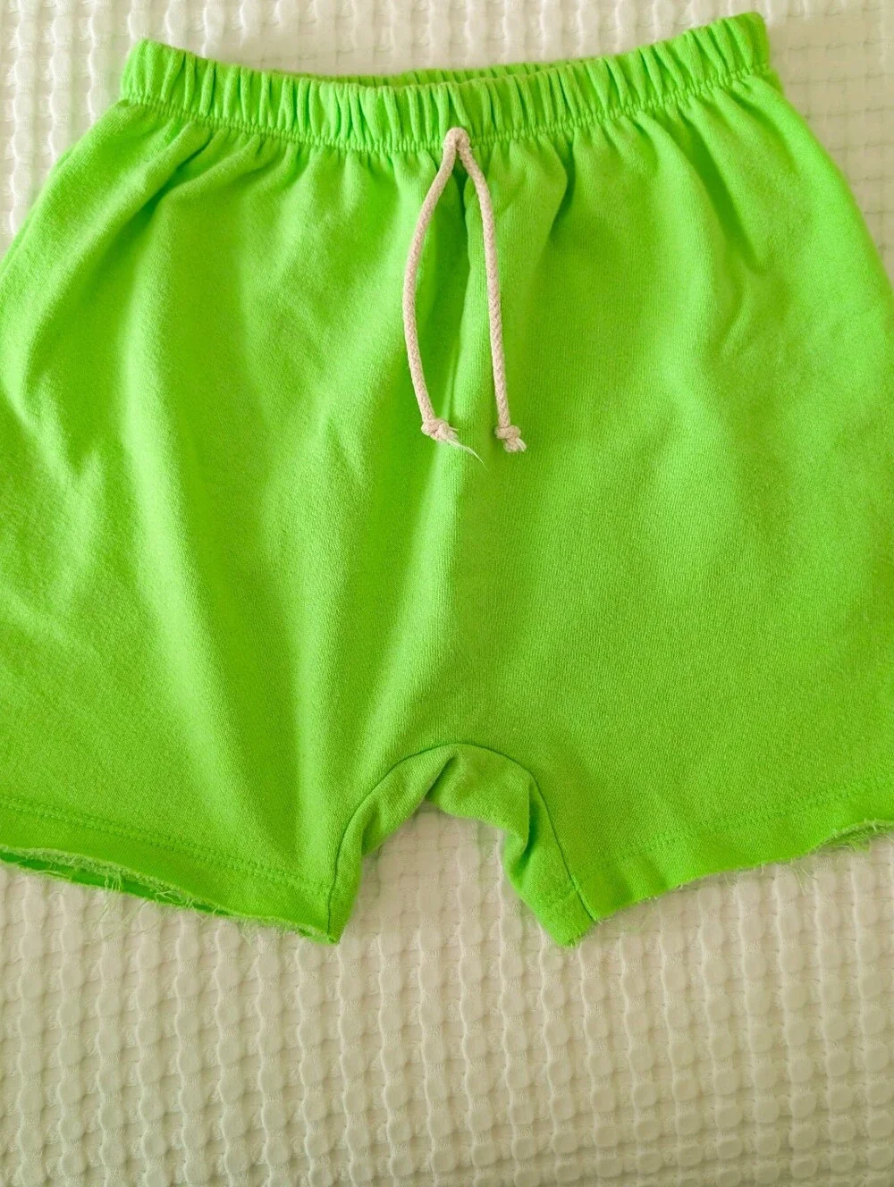 Childhoods Clothing Neon Green Beach Hoodie And Boy Shorts